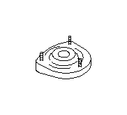 View Suspension Shock Absorber Mount. Suspension Strut Mount. Suspension Top Hat (Rear). Full-Sized Product Image