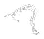View Power Steering Pressure Hose Full-Sized Product Image