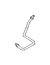 View Power Steering Line. Pipe Gear Box (Right). Full-Sized Product Image