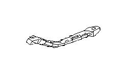 View Bumper Cover Bracket. Bumper Guide Marker. Slider Bumper Side (Right, Front, Driver). Full-Sized Product Image