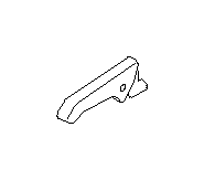 Image of Seat Adjustment Knob. Seat Back Recliner Adjustment Handle (Left, OFF BLACK). Handle used to Adjust. image for your 2011 Subaru Forester  XT 