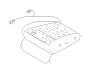 View Seat Cushion Pad. Seat Frame. Frame Cushion (Left, Front). Full-Sized Product Image