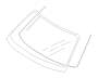 View Windshield Glass Clip. Windshield Spacer. Windshield Stopper (Right, Front). Full-Sized Product Image 1 of 1