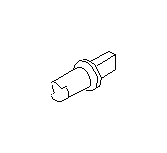 View Headlight Socket. Parking Light Bulb Socket. Socket Turn Lamp (Front, Clear). Full-Sized Product Image