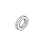 View Glass Wiper Motor Nut (NUT M18 X 1 X 5, Back) Full-Sized Product Image