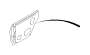 View Door Seal. Door Weatherstrip (Right, Rear). Full-Sized Product Image 1 of 1