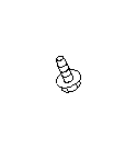 View Hood Scoop Bolt Full-Sized Product Image