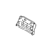 View Cover Console Low B C0U4 (Lower, BEIGE) Full-Sized Product Image 1 of 1
