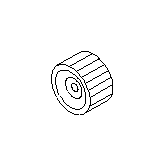 View Engine Timing Belt Idler. Idler Complete Belt NO2. Full-Sized Product Image