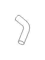 View Engine Coolant Hose Full-Sized Product Image