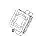 View Engine Control Module ((ECM)) Bracket. Engine Control Unit ((ECU)) Bracket. Full-Sized Product Image
