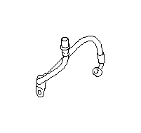 View Brake Hydraulic Hose (Right, Rear) Full-Sized Product Image