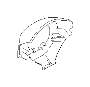 View Cover Steering Wheel C0C4U4. Steering Column Cover. Steering Wheel Trim (Back, Lower, Plastic, BLACK; BLACK/OFF BLACK; OFF BLACK). Full-Sized Product Image 1 of 4