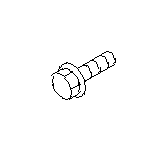 View Bolt and Washer. BOLT/WASHER. Full-Sized Product Image 1 of 10