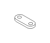 View Engine Cradle Insulator. Engine Mount Crossmember Insulator. Full-Sized Product Image