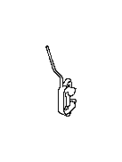 View Folding Seat Latch. Seat Lock. Rest (Right, Rear, Back). Full-Sized Product Image