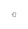 View Quarter Panel Glass Clip. LOCATE Pin Low (Lower). Full-Sized Product Image 1 of 3