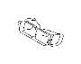 View Cabin Air Intake Duct. Instrument Panel Air Duct. Duct Vent U4 (Passenger, Center). Full-Sized Product Image 1 of 2