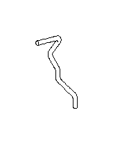 View Air Conditioning (A/C) Evaporator Drain. Hose Drain. Full-Sized Product Image