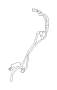 Image of Turbocharger Oil Line. Pipe Complete Oil. Line used to transmit. image for your 2006 Subaru Outback   