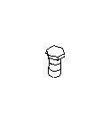 View Turbocharger Oil Line Bolt. Screw Union (M12). Full-Sized Product Image