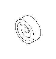 View Accessory Drive Belt Idler Pulley Full-Sized Product Image