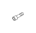 View Belt Tensioner Pulley Bolt. Bolt Socket 10X60. Bolt SKT 10X60. Full-Sized Product Image
