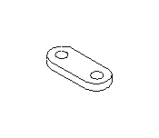 View Engine Cradle Insulator. Engine Mount Crossmember Insulator. Full-Sized Product Image