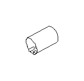 View Exhaust Muffler. Muffler BLH (Left). Full-Sized Product Image 1 of 1