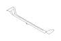 View Radiator Support Tie Bar. Frame B Complete (Lower). Full-Sized Product Image
