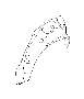 Image of Quarter Panel Reinforcement. Wheel Housing Bracket. Reinforcement C Pillar (Left, Rear Quarter... image for your Subaru