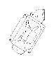 View Liftgate Latch. Trunk Lock Actuator Motor. Full-Sized Product Image 1 of 3