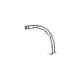 Image of Quarter Panel. Sunroof Drain Hose. Complete. Plug. Tube Drain R (Left, Right, Rear Quarter, Outer)... image for your Subaru
