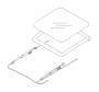 Image of Sunroof Cable Guide. Sunroof Guide Jaw (Left). Sunroof Cable. image for your 2016 Subaru Forester 2.0L CVT XT Touring w/EyeSight 