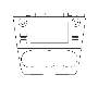Image of Radio Control Unit. Stereo Deck. FUJITSU TEN. image for your 2015 Subaru STI   