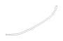 View Deck Lid Finish Panel Gasket. Liftgate Finish Panel Gasket (Rear, Upper). Full-Sized Product Image