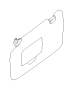 View Sun Visor (Left) Full-Sized Product Image 1 of 1