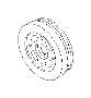 View Engine Crankshaft Pulley Full-Sized Product Image