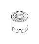View Engine Oil Filter Element. Oil Filter Complete. Full-Sized Product Image