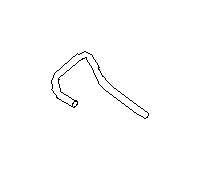 View Vacuum Line Adapter. Connector Vacuum Hose. Full-Sized Product Image 1 of 10