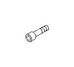 View Belt Tensioner Pulley Bolt. Bolt Socket 10X60. Bolt SKT 10X60. Full-Sized Product Image