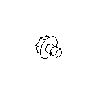 View Air Conditioning (A/C) Compressor Bolt. Belt Tensioner Bolt. Full-Sized Product Image 1 of 3