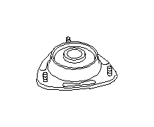 View Suspension Strut Mount (Front) Full-Sized Product Image