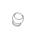 View Manual Transmission Shift Knob. Knob Gear Shift (Leather) (MT). Full-Sized Product Image