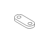 View Engine Cradle Insulator. Engine Mount Crossmember Insulator. Full-Sized Product Image