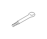 View Tie Down Hook. Tow Hook. Hook Complete. Hook TRACTIVE (Front). Full-Sized Product Image