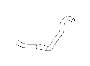 View HVAC Heater Hose (Outer, Outlet) Full-Sized Product Image