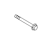 View Air Conditioning (A/C) Compressor Bolt (FLANGE BOLT M8 X 85 X 18) Full-Sized Product Image