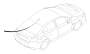 View Antenna Cable. Radio Wiring Harness. FEEDER Cord 54U. Full-Sized Product Image 1 of 4