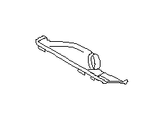 View Parking Brake Handle Bracket. Bracket Cover Hand Brake (SCREW TAP TRU M6, TAPPING SCREW M6). Full-Sized Product Image